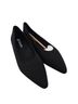 Vivaia 100% Recycled Polyester Solid Black Flats Size 11 - photo 1