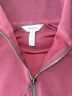 SPANX Solid Purple Burgundy Pullover Hoodie Size M - photo 3