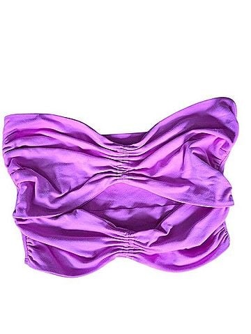 Susana Monaco Gathered Cutout Tube Top Tube Top (view 2)
