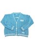 Taylor Swift Solid Graphic Blue White Cardigan Size L - photo 1