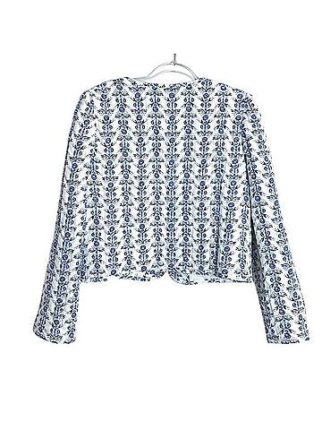 Caroline Constas Quilted Tie-Front Jacket Jacket (view 2)