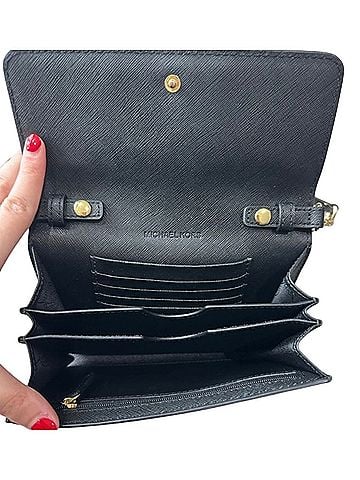 Michael Kors Convertible Crossbody Chain Wallet/Clutch Crossbody Bag (view 2)