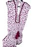 Poupette St. Barth Floral Burgundy White Romper Size XS - photo 4
