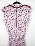 Poupette St. Barth Floral Burgundy White Romper Size XS - photo 11
