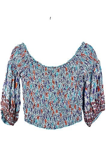 Poupette St. Barth 3/4 Sleeve Top (view 1)