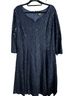 SLNY Blue Cocktail Dress Size 16 - photo 1