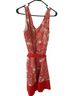 Jones Studio Floral Red Casual Dress Size 14 - photo 2