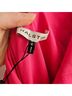 Halston 95% Polyester 5% Spandex 100% Polyester Solid Pink Cocktail Dress Size 6 - photo 3