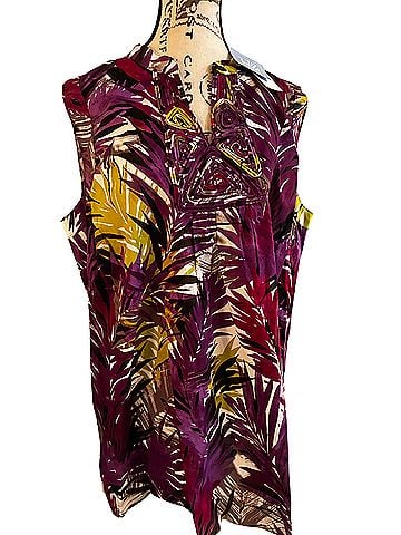Liz & Me Sleeveless Blouse (view 1)