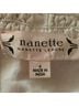Nanette Lepore 55% Linen 45% Cotton 100% Cotton White Jacket Size S - photo 3