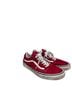 Vans Red White Sneakers Size 8 - photo 1