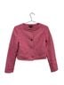 Sister Jane 100% Polyester 94% Polyester 6% Viscose Solid Pink Jacket Size S - photo 1