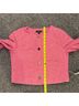 Sister Jane 100% Polyester 94% Polyester 6% Viscose Solid Pink Jacket Size S - photo 7