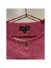 Sister Jane 100% Polyester 94% Polyester 6% Viscose Solid Pink Jacket Size S - photo 3