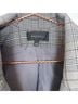 Majorelle 65% Polyester 33% Viscose 2% Elastane 100% Rayon Plaid Gray Blazer Size M - photo 3