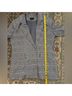 Majorelle 65% Polyester 33% Viscose 2% Elastane 100% Rayon Plaid Gray Blazer Size M - photo 7