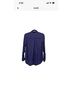 Grayson 100% Lyocell Stripes Blue Long Sleeve Button-Down Shirt Size XS - photo 3