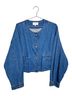 Xirena 100% Cotton Solid Blue Jacket Size XL - photo 1