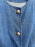 Xirena 100% Cotton Solid Blue Jacket Size XL - photo 5