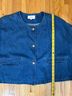 Xirena 100% Cotton Solid Blue Jacket Size XL - photo 7