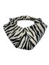 Simon Miller Zebra Print Black White Shoulder Bag One size - photo 1
