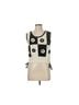 Industry 100% Cotton Color Block Black White Sleeveless Top Size M - photo 1