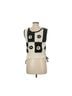 Industry 100% Cotton Color Block Black White Sleeveless Top Size M - photo 2