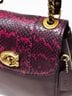 Coach Multi Color Burgundy Leather Backpack One size - photo 3