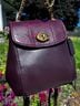Coach Multi Color Burgundy Leather Backpack One size - photo 10