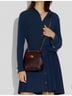 Coach Multi Color Burgundy Leather Backpack One size - photo 11
