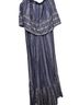 Japna 100% Rayon Floral Blue Jumpsuit Size S - photo 2