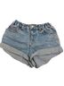 ASOS Blue Denim Shorts Size 6 - photo 1
