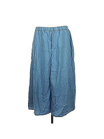 Coldwater Creek Denim Skirt (view 2)