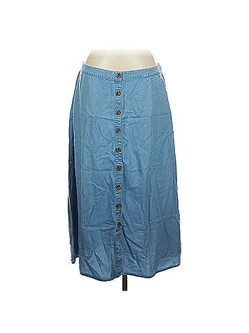 Coldwater Creek Denim Skirt (view 1)