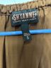 Shyanne 100% Polyester Brown Long Sleeve Blouse Size S - photo 3