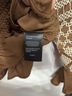 Shyanne 100% Polyester Brown Long Sleeve Blouse Size S - photo 4