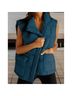 Beyond Yoga 100% Polyamide 100% Polyester Solid Blue Jacket Size M - photo 4
