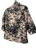 Tuckernuck 100% Polyester Print Black Ivory 3/4 Sleeve Polo Size XS - photo 2