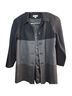 Preston & York Color Block Black Gray Coat Size 12 - photo 1