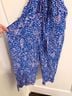 Whistles Graphic Blue Pink Jumpsuit Size S - photo 4