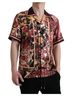 Dolce & Gabbana Basic 100% Silk Solid Multi Color Multicolor Button Down Silk Men's Shirt Size XS - photo 3
