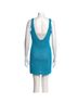 Solid & Striped Blue Casual Dress Size L - photo 2