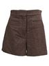 Sandro 100% Wool Multi Color Sandro Houndstooth Shorts in Multicolor Wool Size 2 - photo 1