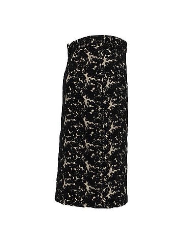 Proenza Schouler Proenza Schouler Knee Length Printed Skirt in Multicolor Wool (view 2)