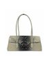 Brahmin 100% Leather Solid White Black Shoulder Bag One size - photo 3