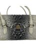 Brahmin 100% Leather Solid White Black Shoulder Bag One size - photo 7