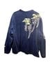 Susan Graver 97% Cotton 3% Spandex 100% Polyester Floral Blue Purple Jacket Size 3X - photo 2