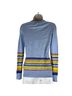 Derek Lam 10 Crosby Stripes Blue Cashmere Pullover Sweater Size XS - photo 2