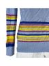 Derek Lam 10 Crosby Stripes Blue Cashmere Pullover Sweater Size XS - photo 6
