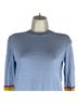 Derek Lam 10 Crosby Stripes Blue Cashmere Pullover Sweater Size XS - photo 5
